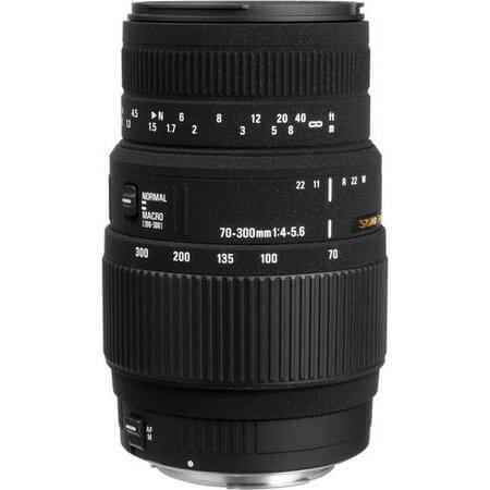 Lente Sigma 70-300mm Macro Canon - eMania Foto e Video