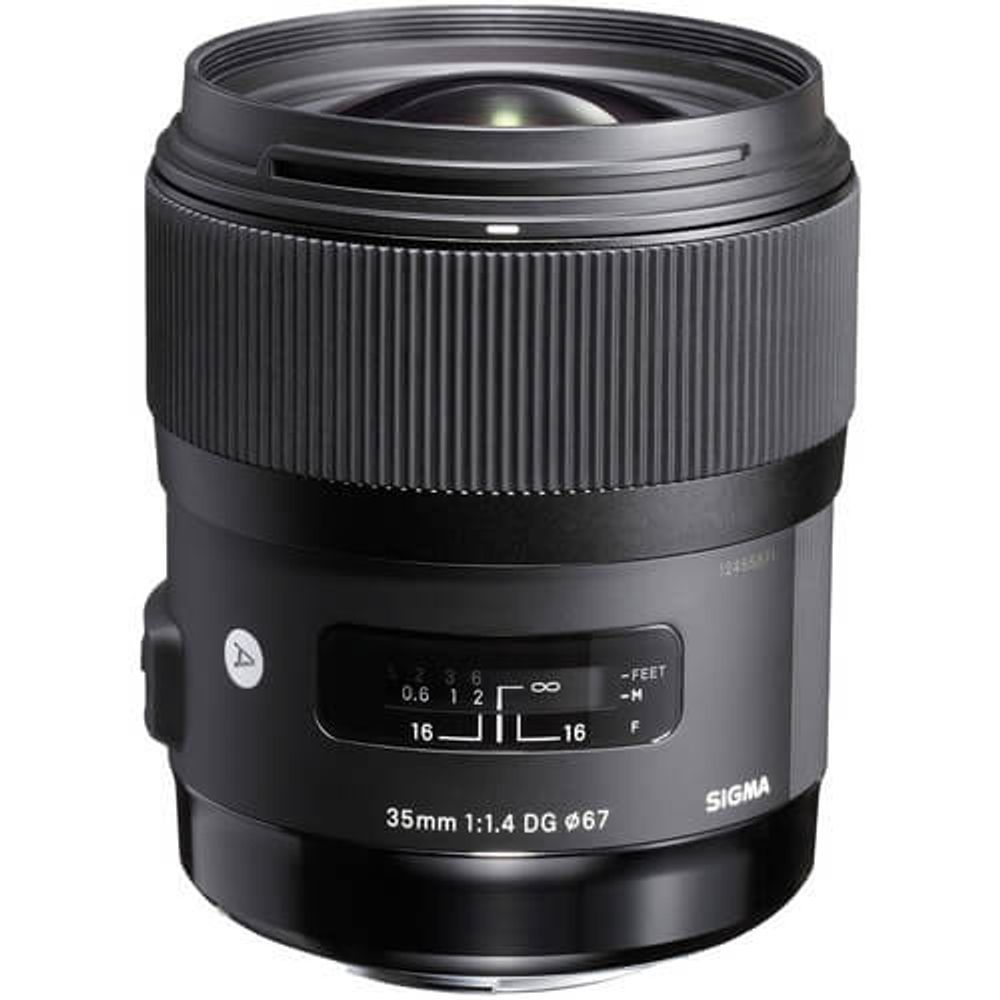 Lente Sigma 35mm HSM Art Canon - eMania Foto e Video