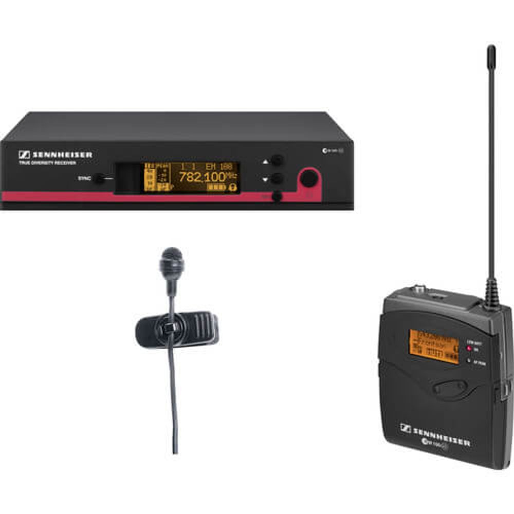 Microfone-de-Lapela-Sennheiser-sem-fio-EW122-G3 Microfone-de-Lapela-Sennheiser-sem-fio-EW122-G3