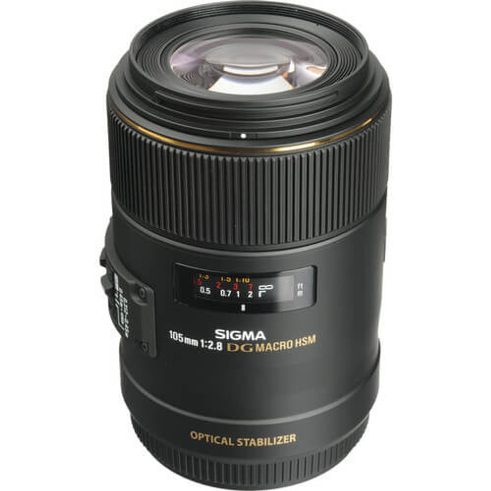 Lente Sigma 105mm f/2.8 Macro para Canon - eMania Foto e Video