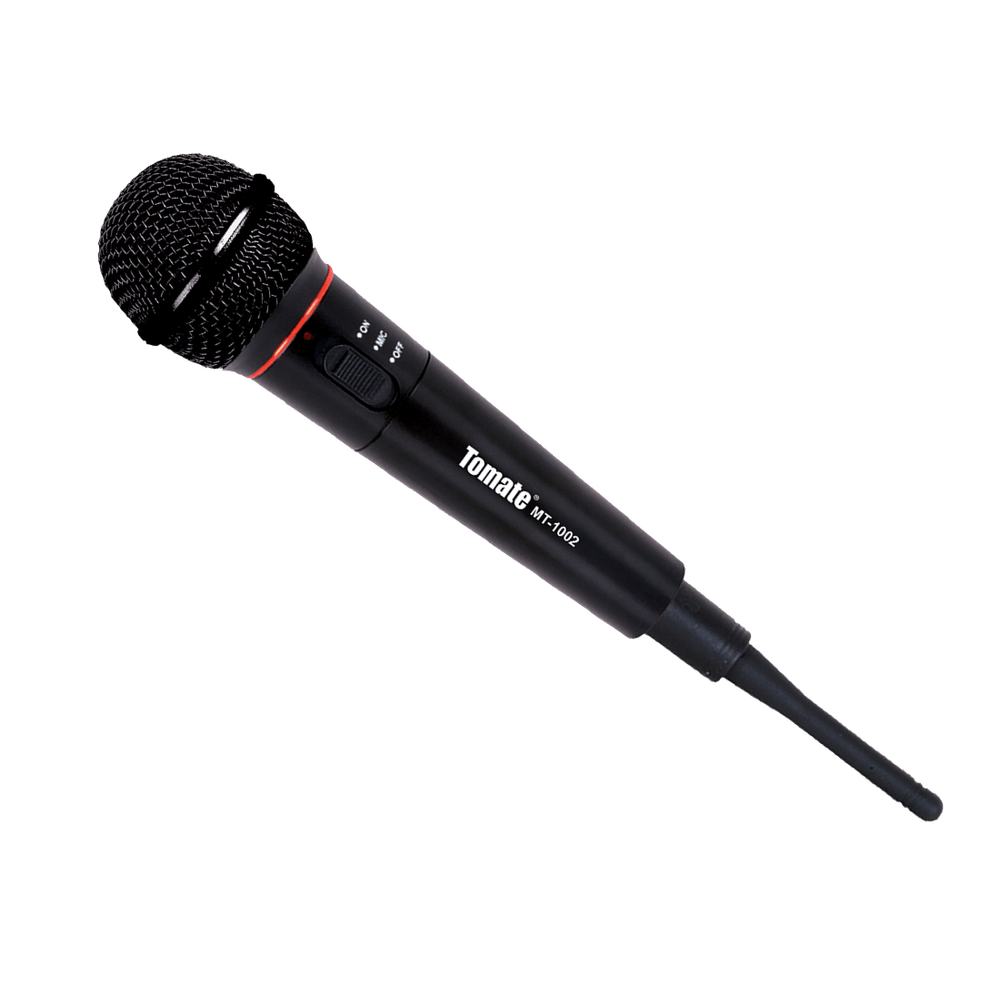 Microfone-Sem-Fio-Tomate-MT-1002 Microfone-Sem-Fio-Tomate-MT-1002