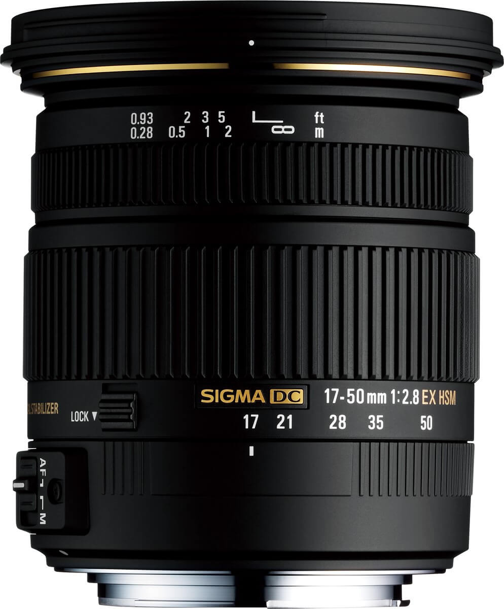 Lente Sigma 17-50mm para Nikon APS-C - eMania Foto e Video