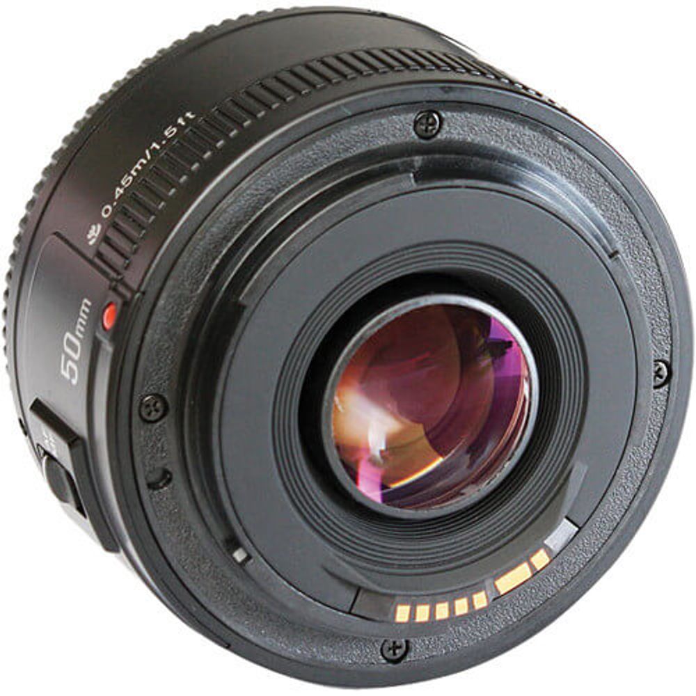 Lente Yongnuo 50mm f/1.8 para EF - eMania Foto e Video