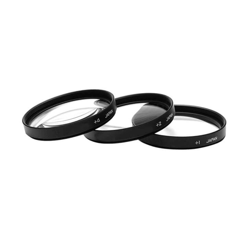 Kit-de-Filtro-Close-Up-com-3-filtros-Macro-de-49mm Kit-de-Filtro-Close-Up-com-3-filtros-Macro-de-49mm