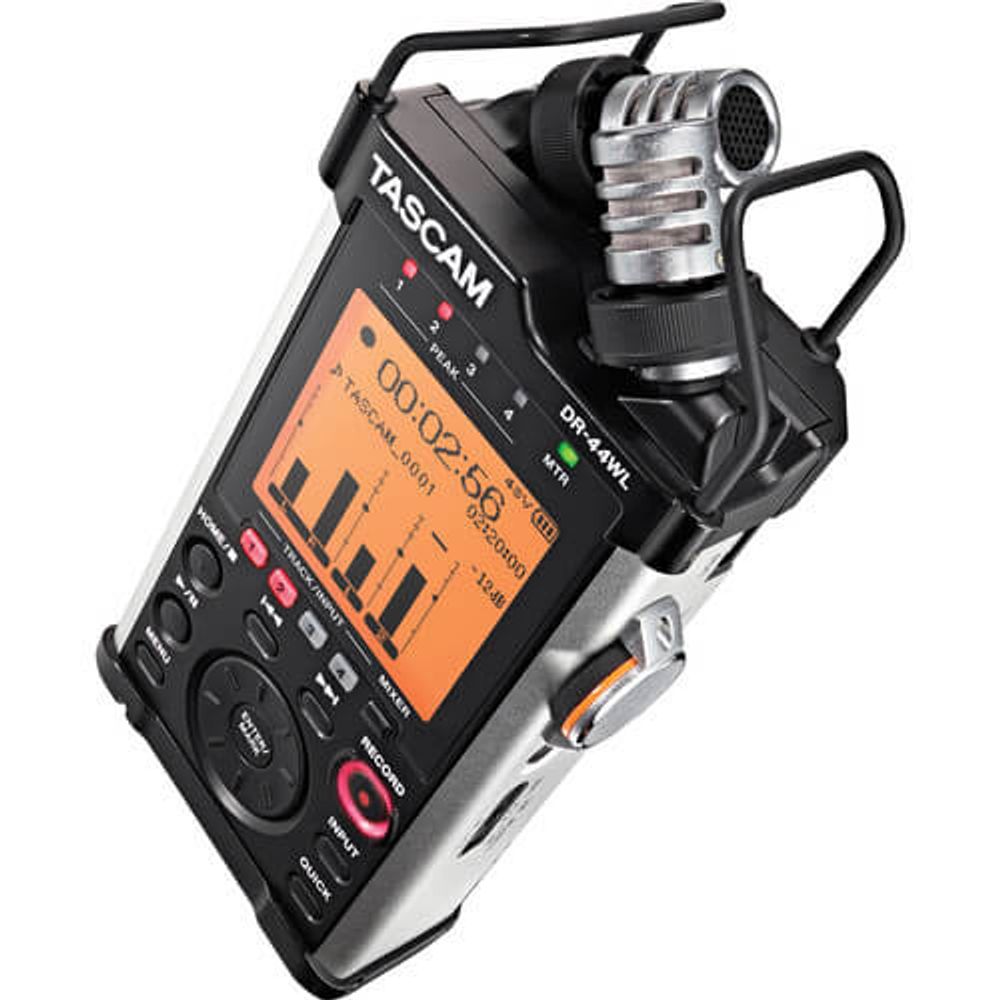 Gravador Portátil Tascam DR-44WL com Wi-Fi - eMania Foto e Video