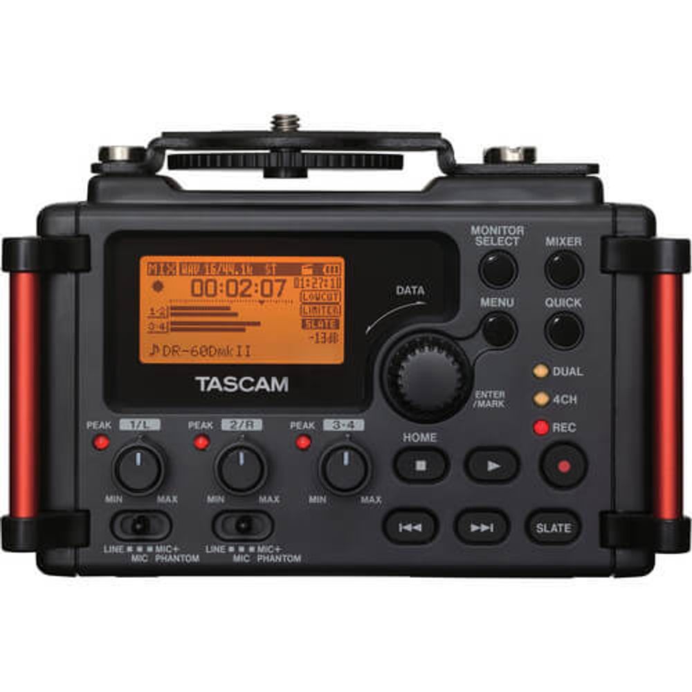 Gravador-Digital-Tascam-DR-60D-MKII Gravador-Digital-Tascam-DR-60D-MKII
