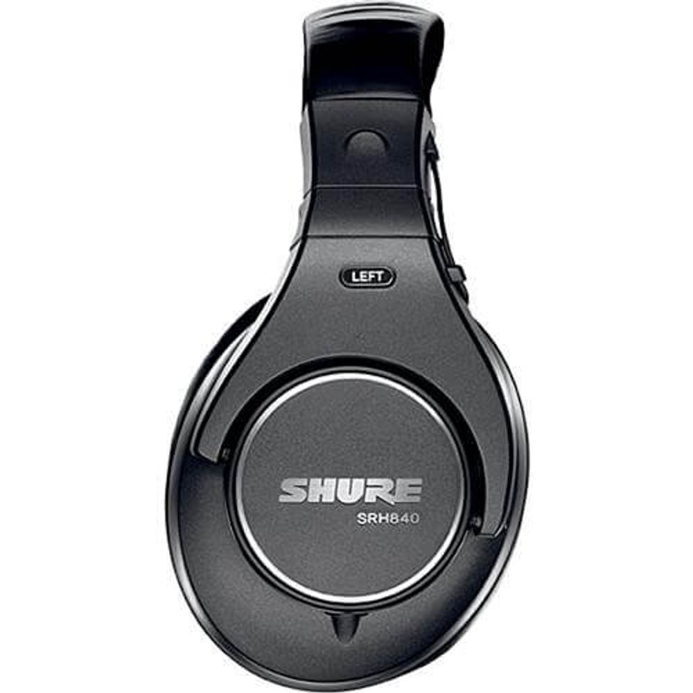 Fone Shure SRH840 Over-Ear Profissional - eMania Foto e Video