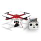 Drone-Free-X2-FPV-com-Gimbal-para-GoPro-Hero3-e-Hero3--e-Hero4---Vermelho