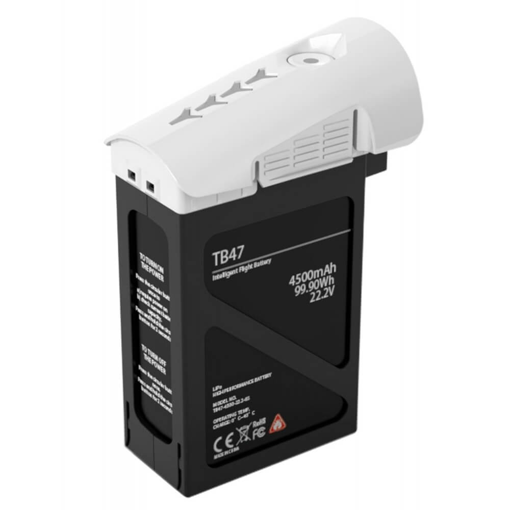 Bateria TB47 para Drone Inspire DJI de 4500mAh (Branca) Bateria TB47 para Drone Inspire DJI de 4500mAh (Branca)