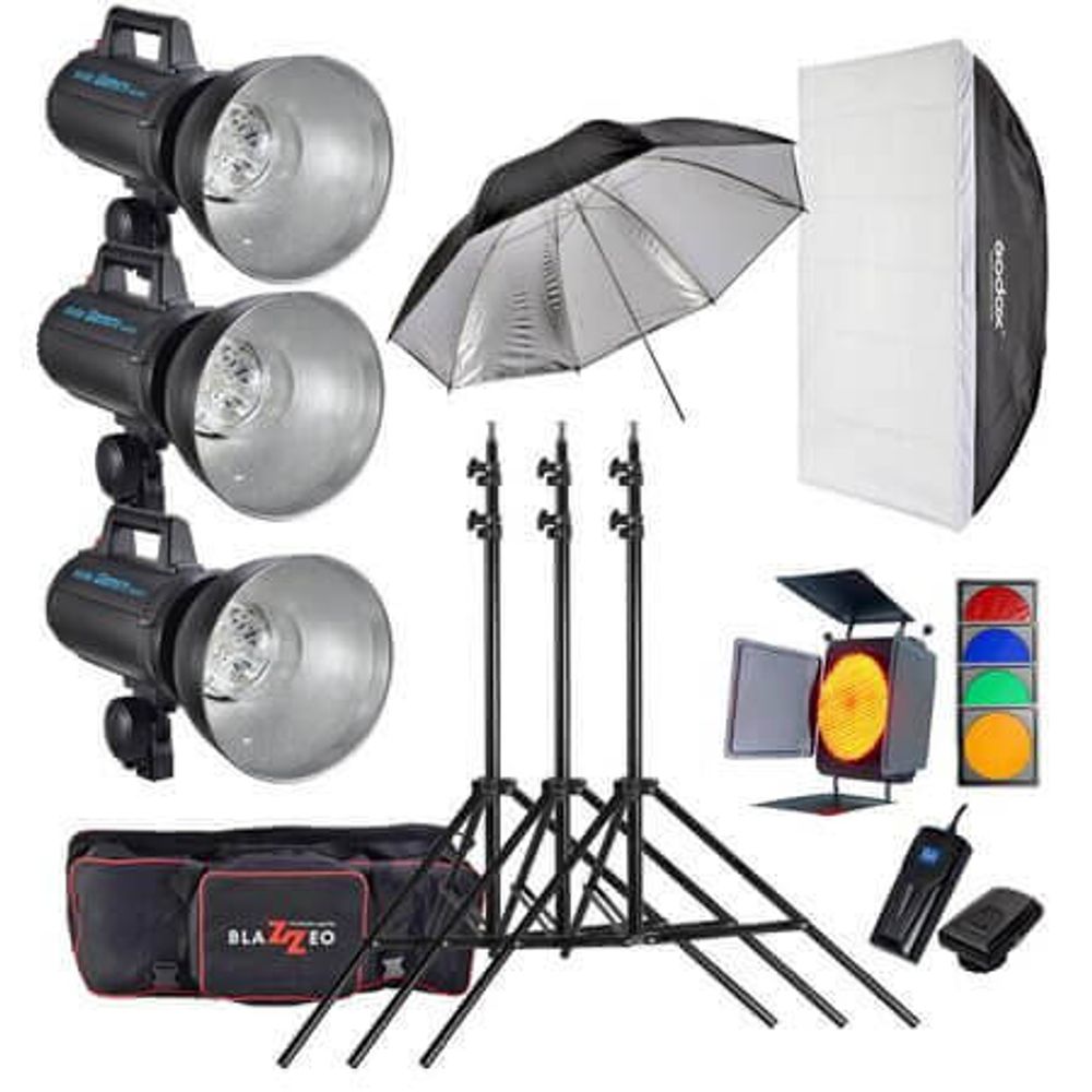 Kit-de-Iluminacao-com-3-Flashes-Tocha-de-200W--600W- Kit-de-Iluminacao-com-3-Flashes-Tocha-de-200W--600W-