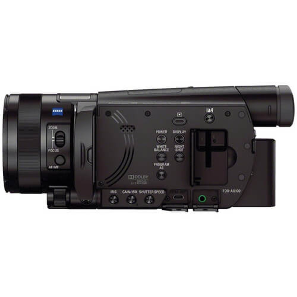 Filmadora Sony FDR-AX100 4K Ultra HD - WorldView