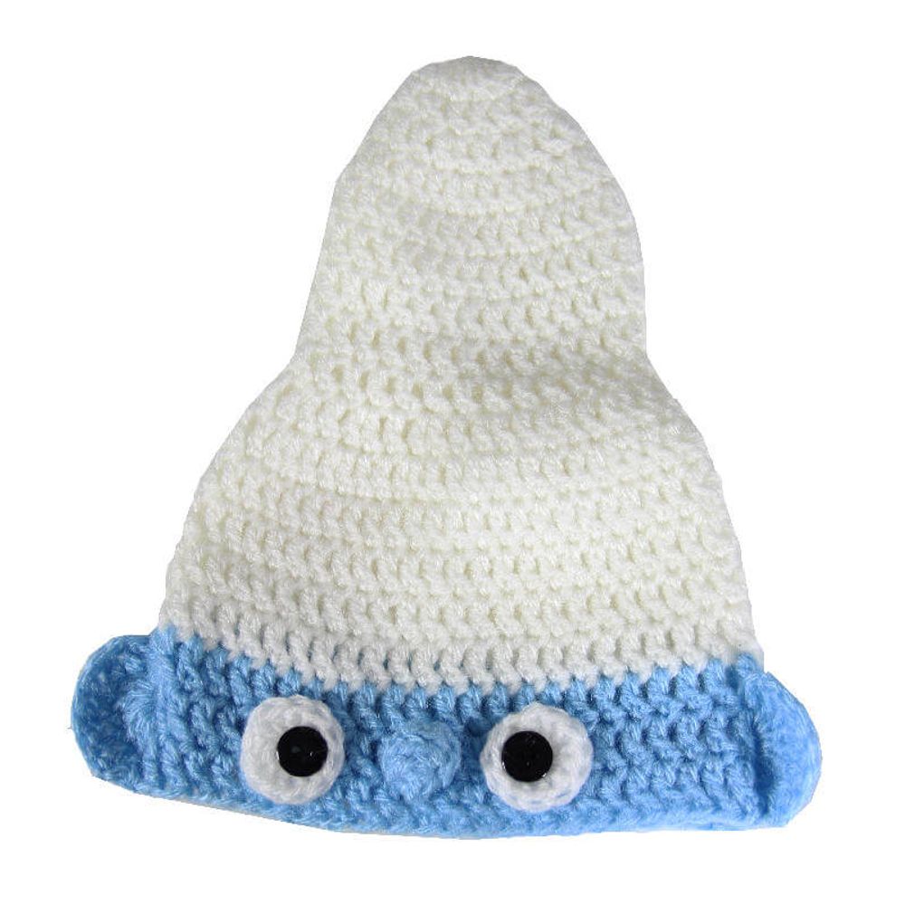 Gorro-Smurf-de-La-para-Fotografia-Newborn Gorro-Smurf-de-La-para-Fotografia-Newborn