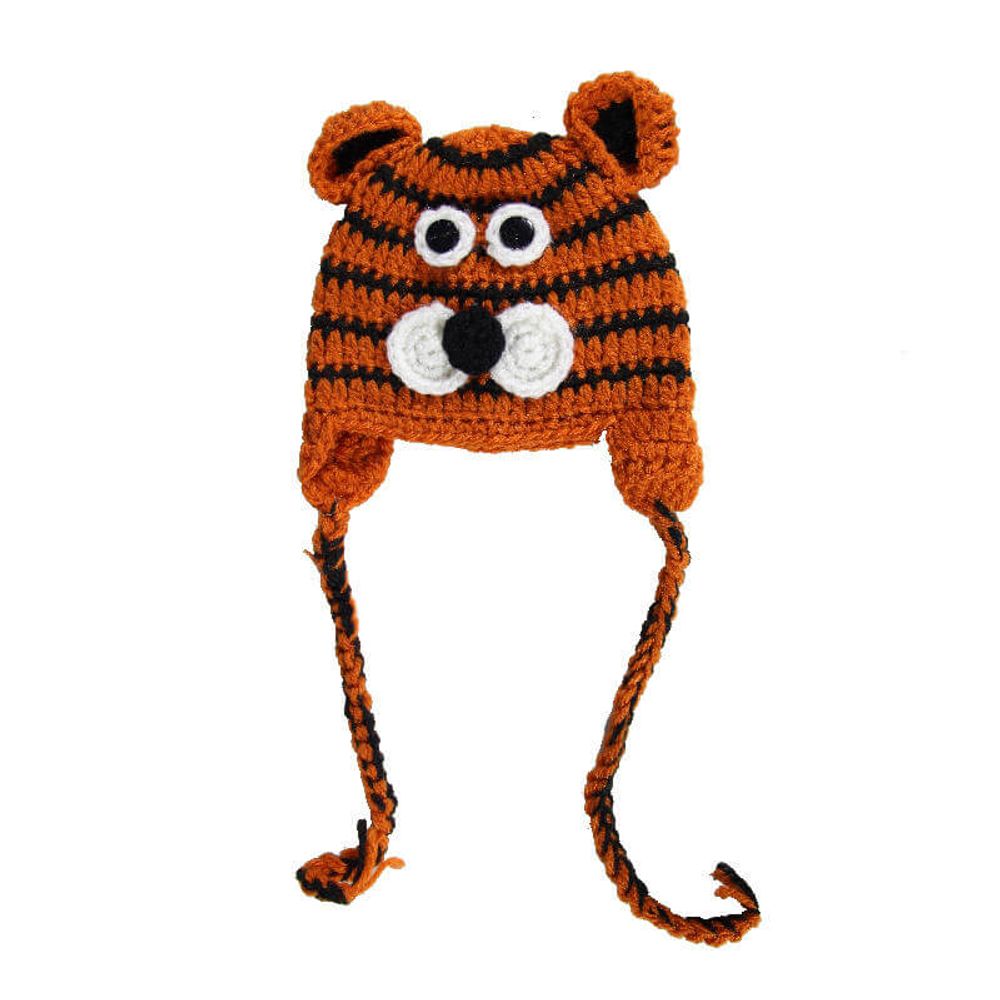 Gorro-de-Tigre-de-La-para-Fotografia-Newborn Gorro-de-Tigre-de-La-para-Fotografia-Newborn