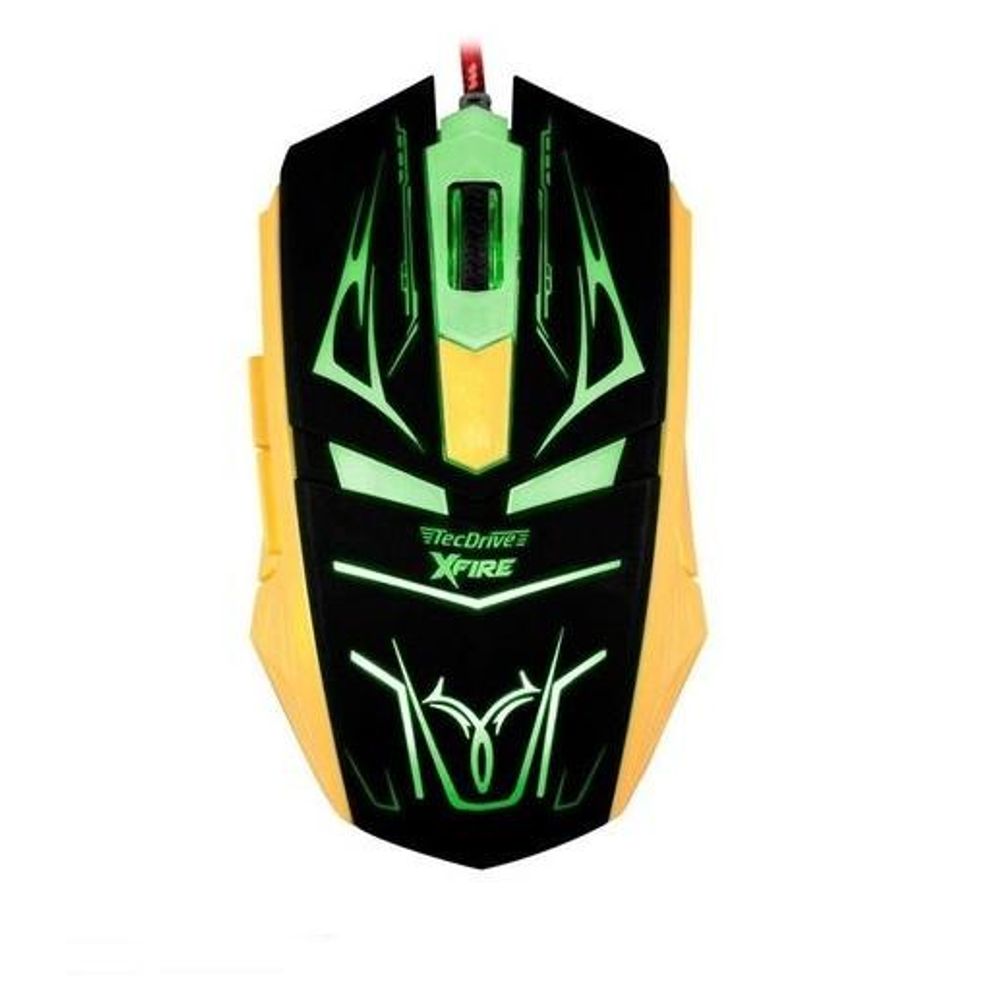 Mouse Gamer Neith de 3200 DPI com 7 Botões (Verde) Mouse Gamer Neith de 3200 DPI com 7 Botões (Verde)
