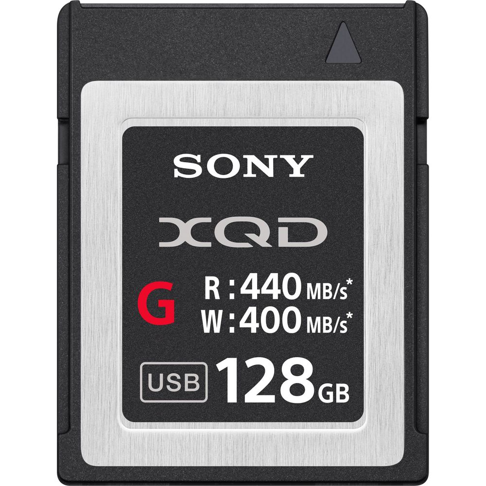 Cartão Sony XQD de 128GB 400mb/s Série G Cartão Sony XQD de 128GB 400mb/s Série G