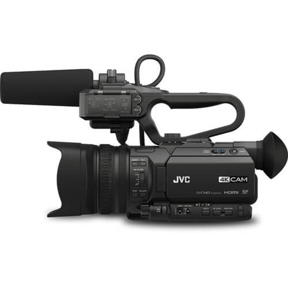 Filmadora JVC GY-HM200 4K Handycam - eMania Foto e Video
