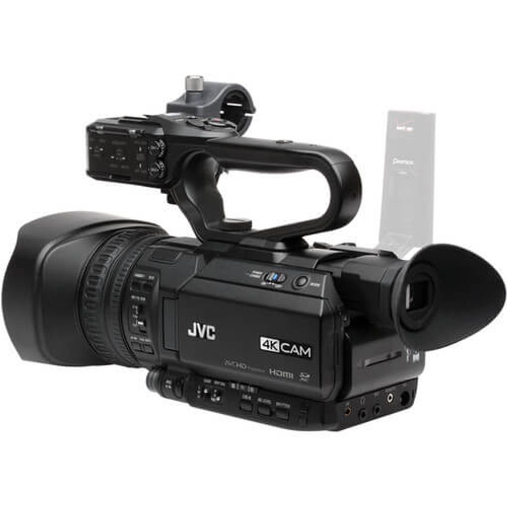 ビデオカメラ JVC GY-HM200 Filmadora JVC GY-HM200 4K Handycam - eMania Foto e Video