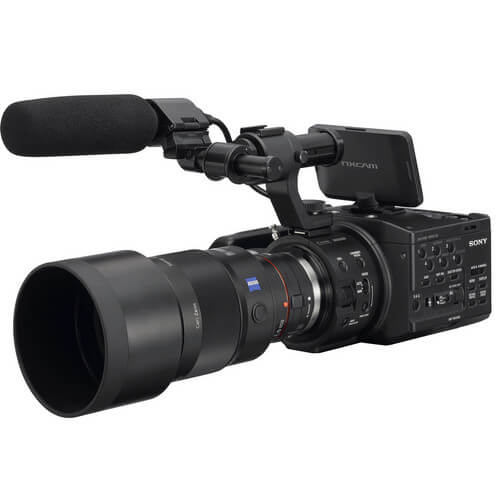 Filmadora Sony NEX-FS100UK 35mm Lente 18-200mm - eMania Foto e Video