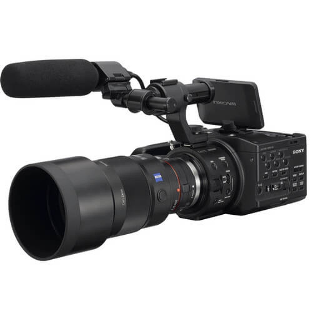 Filmadora Sony NEXFS100UK 35mm Lente 18200mm eMania Foto e Video