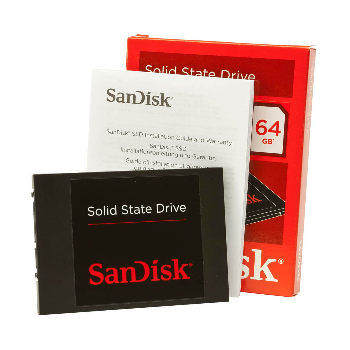 SSD SanDisk 64GB de 2.5