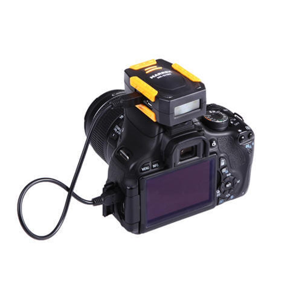 Geotagger GPS MXG10M com Monitor para Câmeras Canon eMania Foto e Video