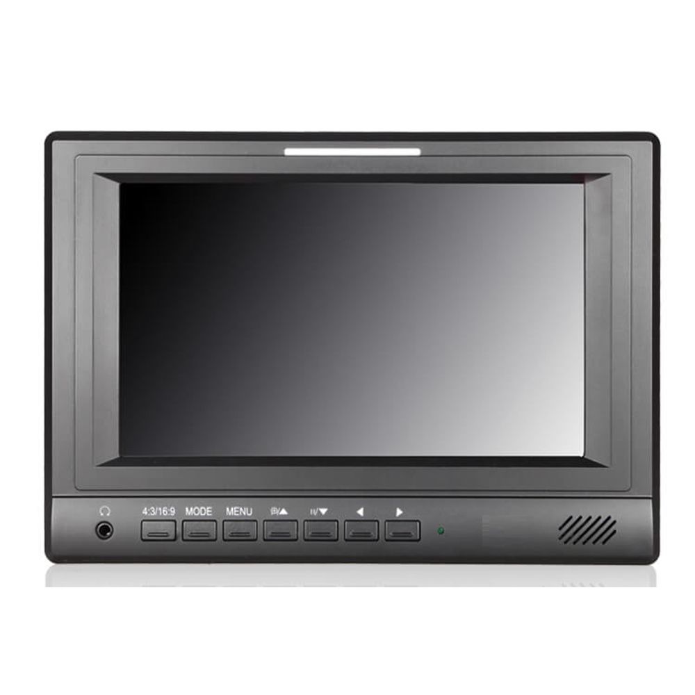 Monitor de Campo Led 7' HD com Tally| eMania Foto e Vídeo - WorldView