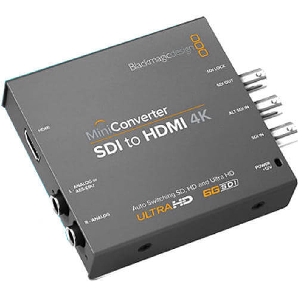 Mini Conversor SDI para HDMI 4K Blackmagic | Em até 10X sem juros