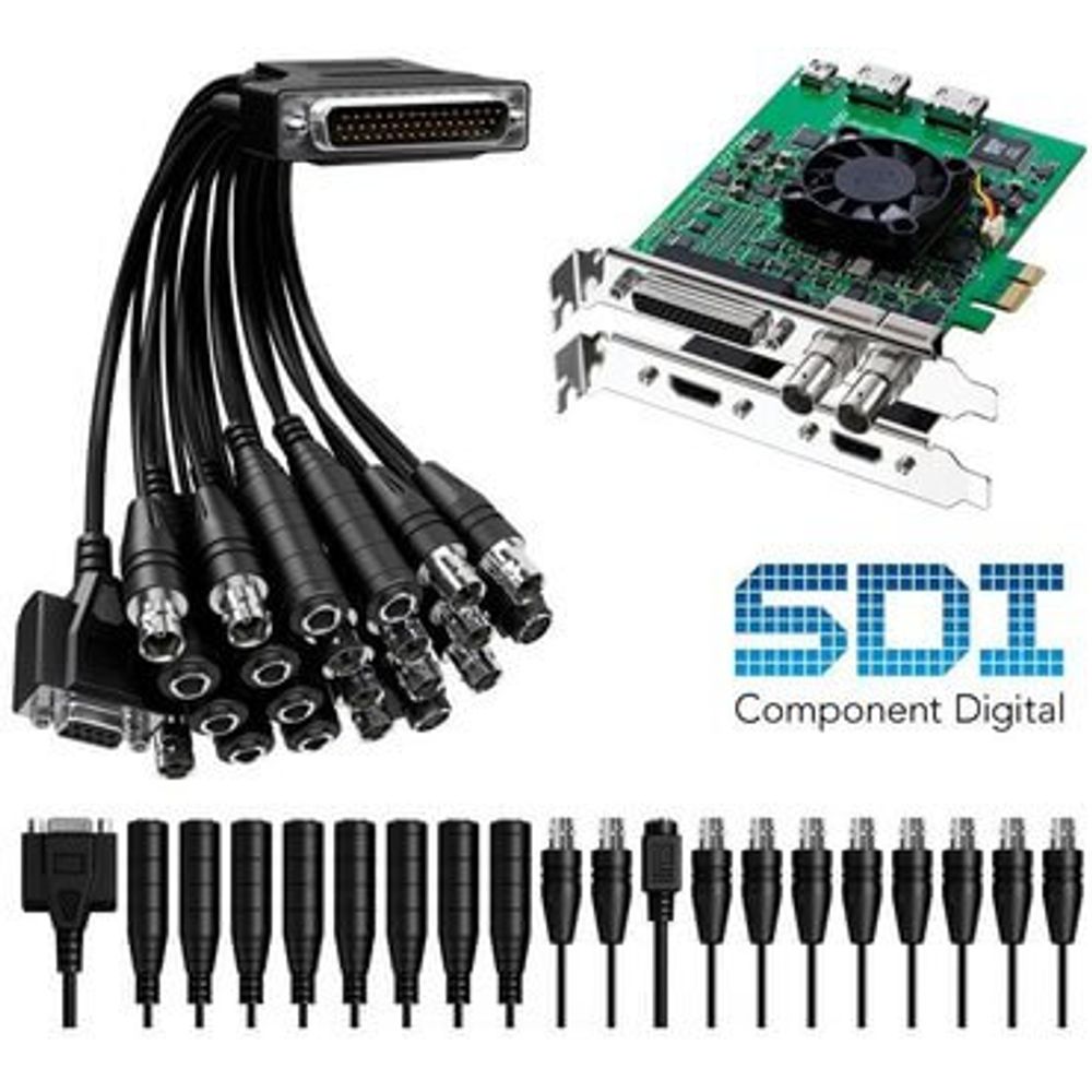 Placa-de-Captura-DeckLink-Studio-BlackMagic-2-Placas-de-video-SD---HD-com-SDI-HDMI-e-Conexoes-Analogicas Placa-de-Captura-DeckLink-Studio-BlackMagic-2-Placas-de-video-SD---HD-com-SDI-HDMI-e-Conexoes-Analogicas