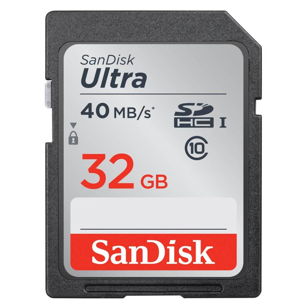 Cartao-SD-32Gb-Sandisk-Ultra-40mb-s-Classe-10 Cartao-SD-32Gb-Sandisk-Ultra-40mb-s-Classe-10