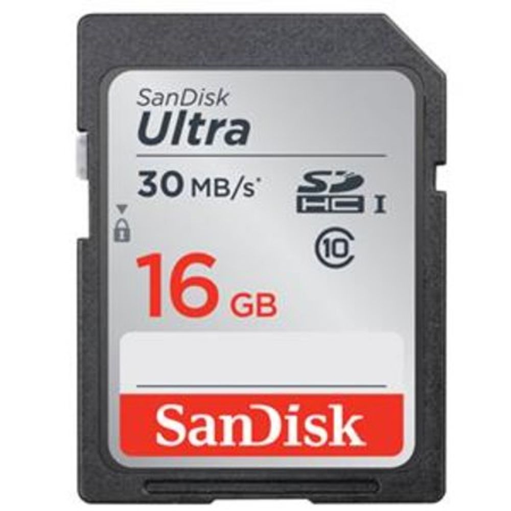 Cartao-SD-16Gb-Sandisk-Ultra-de-30mb-s-Classe-10 Cartao-SD-16Gb-Sandisk-Ultra-de-30mb-s-Classe-10