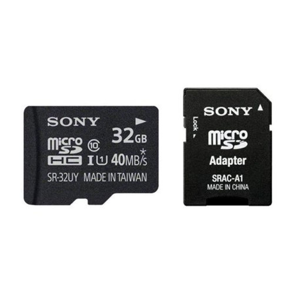 Cartao-Micro-SD-32Gb-Sony-com-Adaptador-40MB-s-Classe-10 Cartao-Micro-SD-32Gb-Sony-com-Adaptador-40MB-s-Classe-10