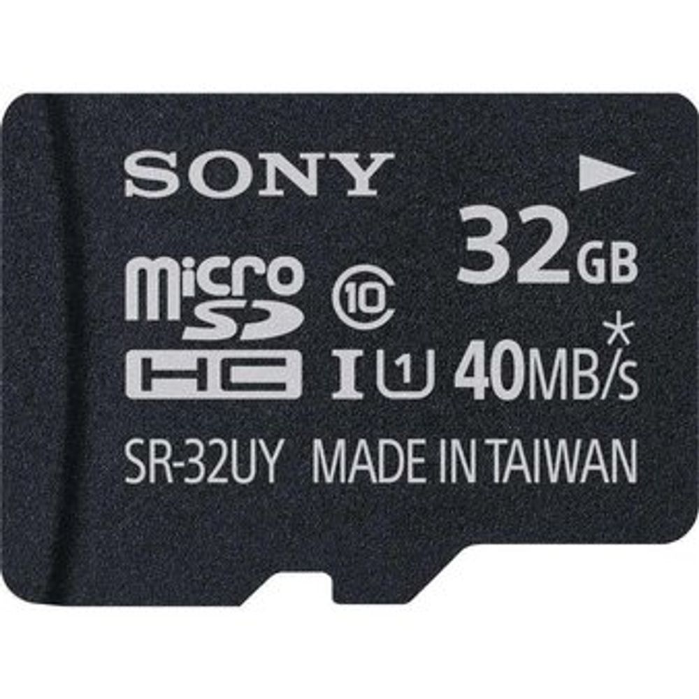 Cartão Micro SD 32Gb Sony com Adaptador 40MB/s Classe 10 - eMania