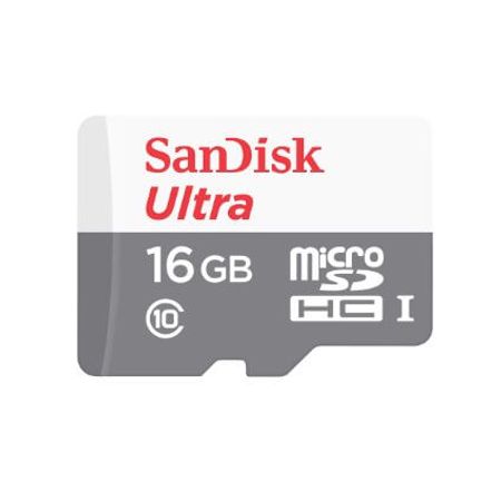 Cartao-Micro-SD-16Gb-Sandisk-Ultra-de-48mb-s-USH-1-com-Adaptador