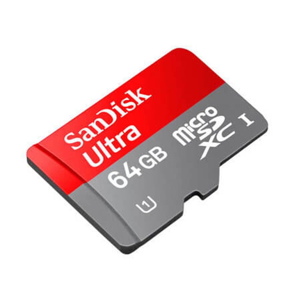 Cartao-Micro-SD-64Gb-Sandisk-Ultra-com-Adaptador-48mb-s Cartao-Micro-SD-64Gb-Sandisk-Ultra-com-Adaptador-48mb-s