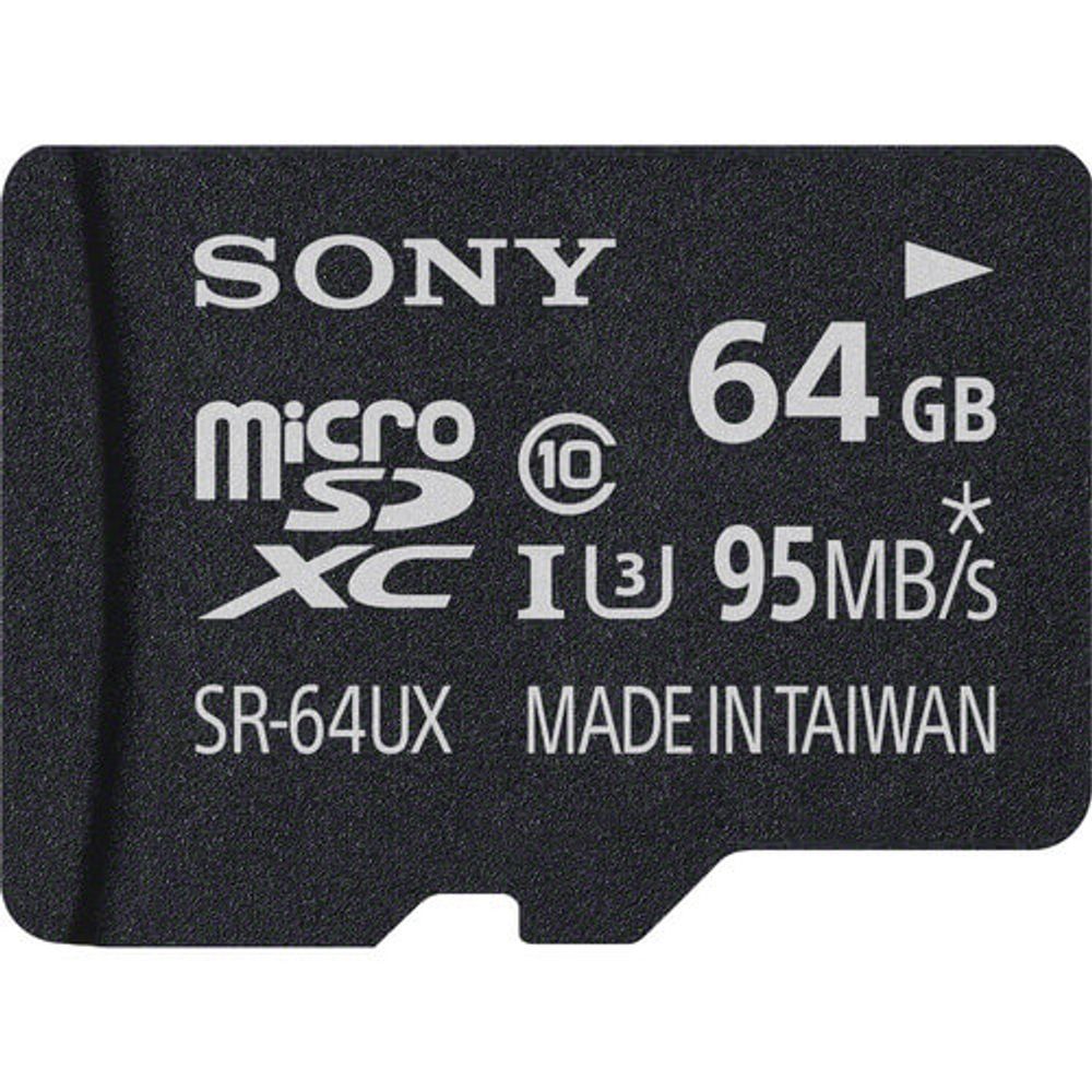 Cartao-Micro-SDXC-64GB-Sony-SR-64UX-de-95MB-s-com-Adaptador-SD Cartao-Micro-SDXC-64GB-Sony-SR-64UX-de-95MB-s-com-Adaptador-SD