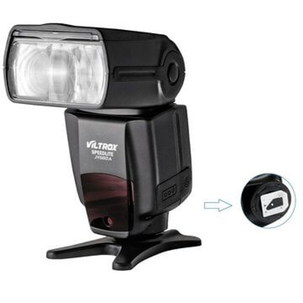Flash-Speedlite-Viltrox-JY680A-Universal-600LM-5500K Flash-Speedlite-Viltrox-JY680A-Universal-600LM-5500K