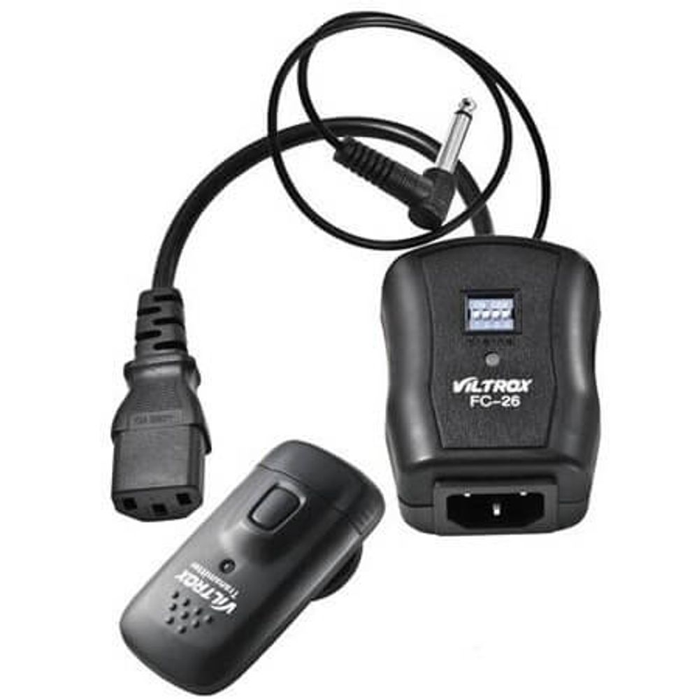Radio-Flash-Sem-fio-Viltrox-FC-26-Universal-para-Canon-e-Nikon Radio-Flash-Sem-fio-Viltrox-FC-26-Universal-para-Canon-e-Nikon