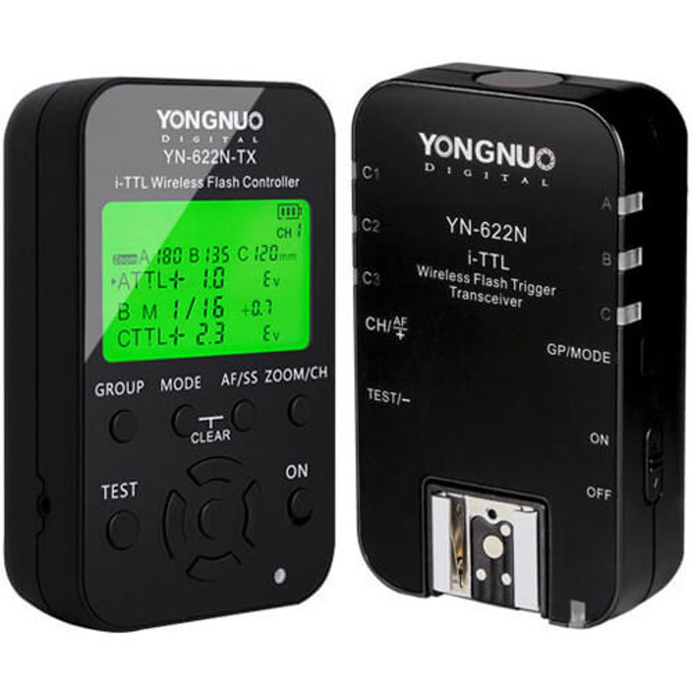 Radio-Flash-Yongnuo-YN-622n-Kit-TLL-para-Nikon Radio-Flash-Yongnuo-YN-622n-Kit-TLL-para-Nikon