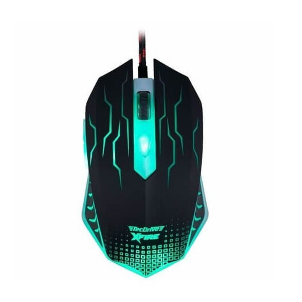 Mouse-Gamer-WuXi-com-3200-DPI-com-7-Botoes--Verde- Mouse-Gamer-WuXi-com-3200-DPI-com-7-Botoes--Verde-