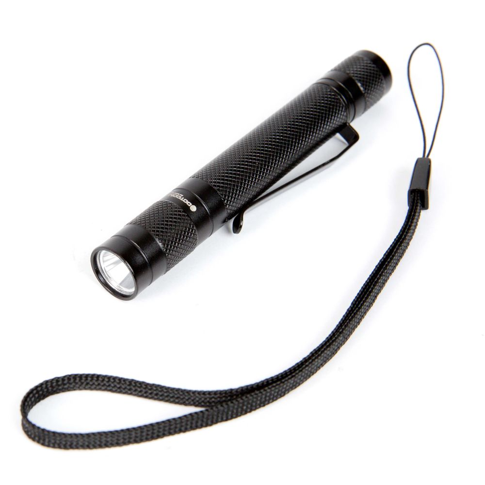 Lanterna-de-LED-Dot-com-com-Carregador-e-Bateria---Preta Lanterna-de-LED-Dot-com-com-Carregador-e-Bateria---Preta