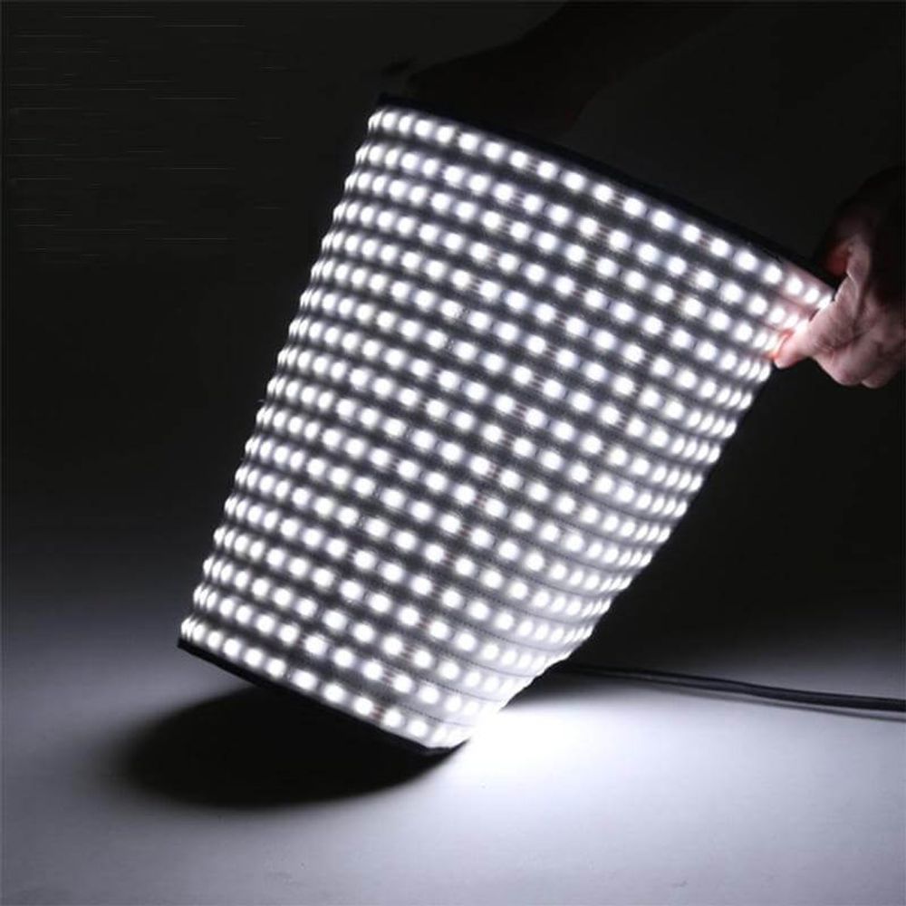 Iluminador-de-Led-Flexivel-de-280-LEDs Iluminador-de-Led-Flexivel-de-280-LEDs