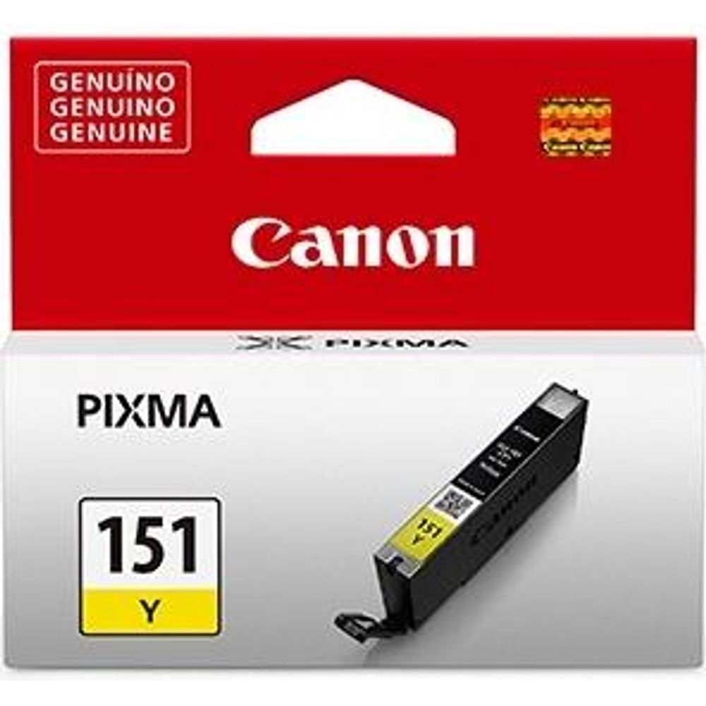 Cartucho CLI-151 Amarelo para Impressora Canon Pixma Series Cartucho CLI-151 Amarelo para Impressora Canon Pixma Series