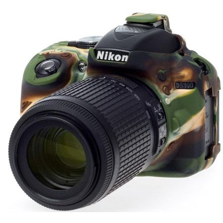 Capa-de-Silicone-para-Nikon-D5300---Camuflada