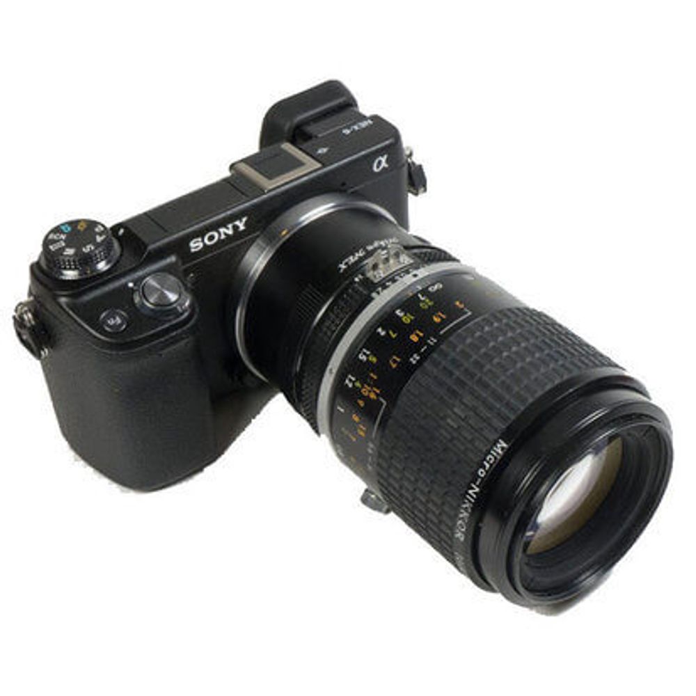 Adaptador Nikon para Cçameras Sony Nex WorldView