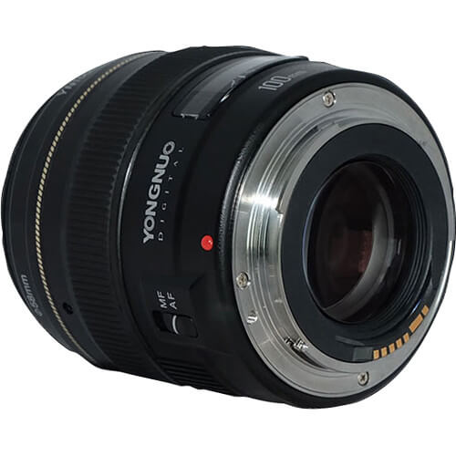 yongnuo 100mm f2　for NIKON Lente Yongnuo Yn 100mm f/2 Nikon F - eMania Foto e Video