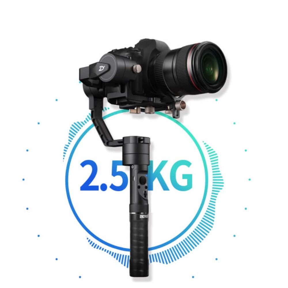 Estabilizador Steadicam Inteligente Crane Plus com Eixos para DSLR e Mirrorless até 2,5kg