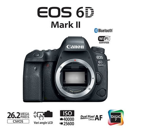 Canon EOS 6D Mark II (Corpo) - eMania Foto e Video