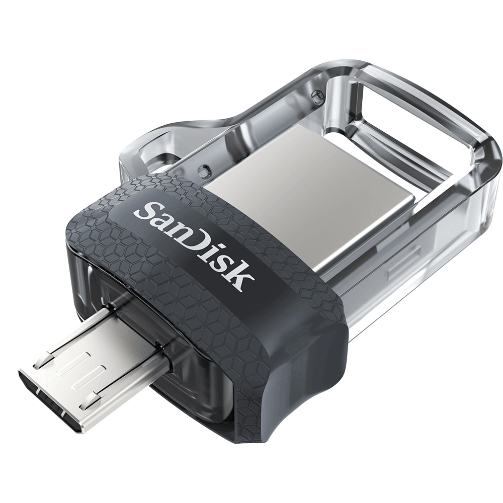 Pen-Drive-SanDisk-Ultra-Dual-Drive-128GB-MicroUSB---USB-3.0 Pen-Drive-SanDisk-Ultra-Dual-Drive-128GB-MicroUSB---USB-3.0
