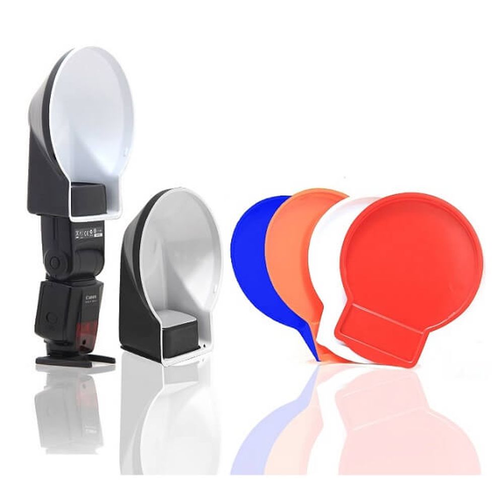 Rebatedor-Difusor-e-Softlight-ECF-02-para-Flash-Speedlite-430Ex-ExII-ExIII-RT-e-SB700 Rebatedor-Difusor-e-Softlight-ECF-02-para-Flash-Speedlite-430Ex-ExII-ExIII-RT-e-SB700