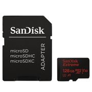 Cartao-MicroSDXC-SanDisk-Extreme-128Gb-de-100Mb-s-Casse10-UHS-3-e-A1